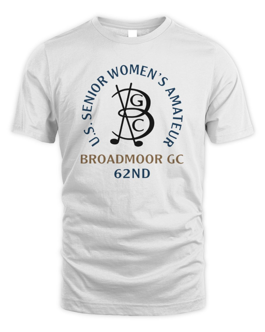 Men's 2024 U.s. Senior Women's Amateur Broadmoor Gc 62nd Shirt White