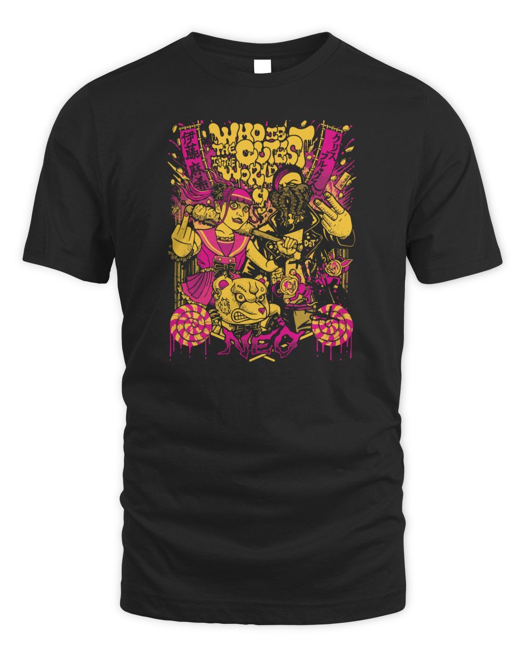 Maki Itoh Merch Neo Itoh Respect Army Illustrated Shirt