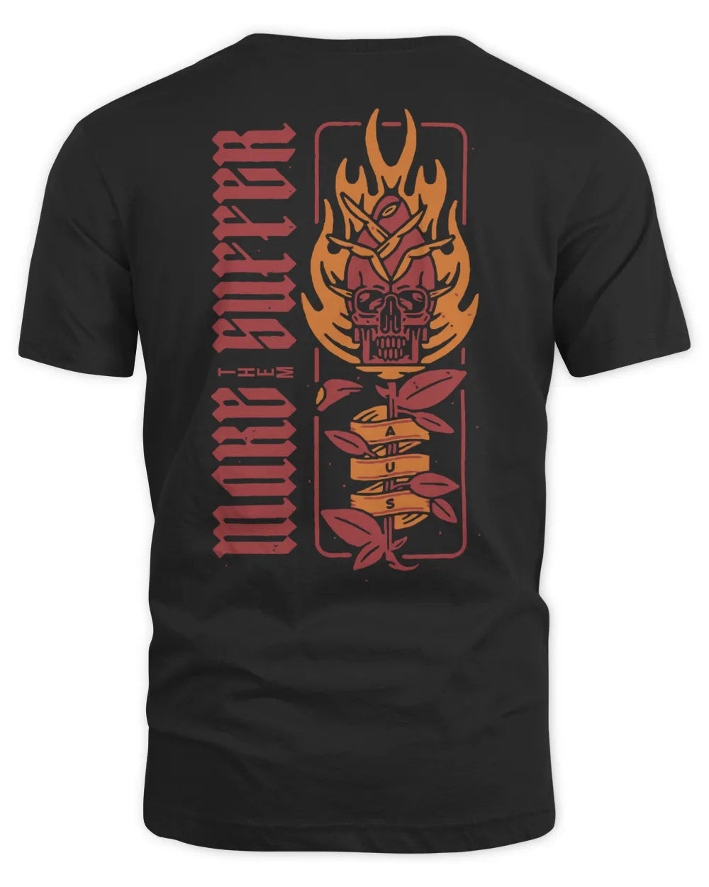 Make Them Suffer Merch Skull Rose Shirt