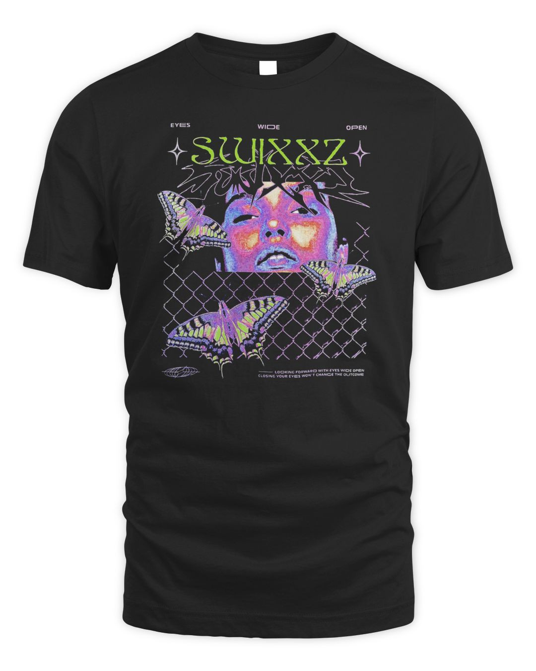 Maggie Lindemann Merch Butterfly Chain Shirt