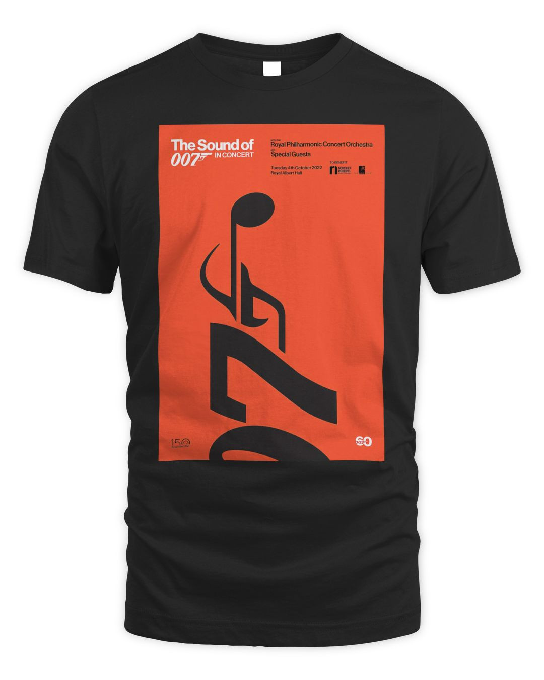 James Bond Merchandise The Sound Of 007 In Concert Shirt