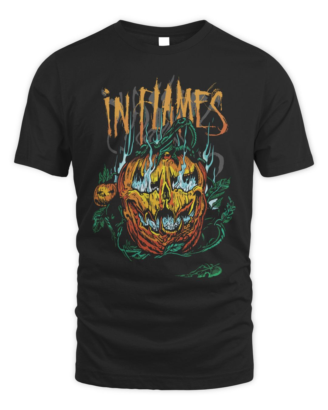 In Flames Merch Hell Pumpkin Shirt