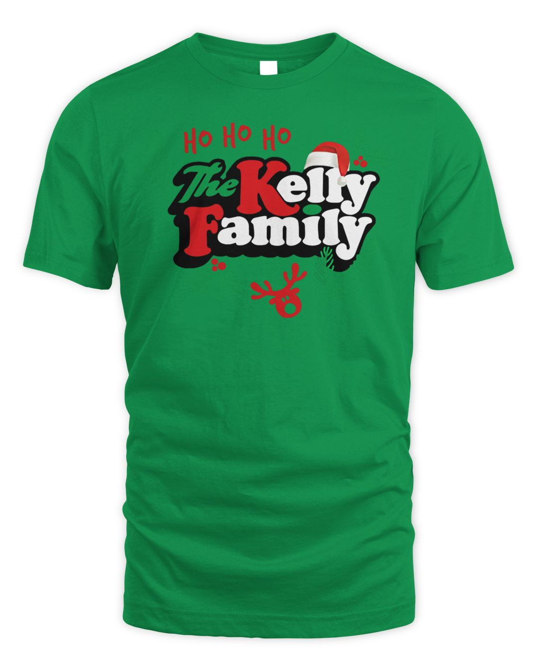 Kelly Family Merch Ho Ho Ho Grun Shirt