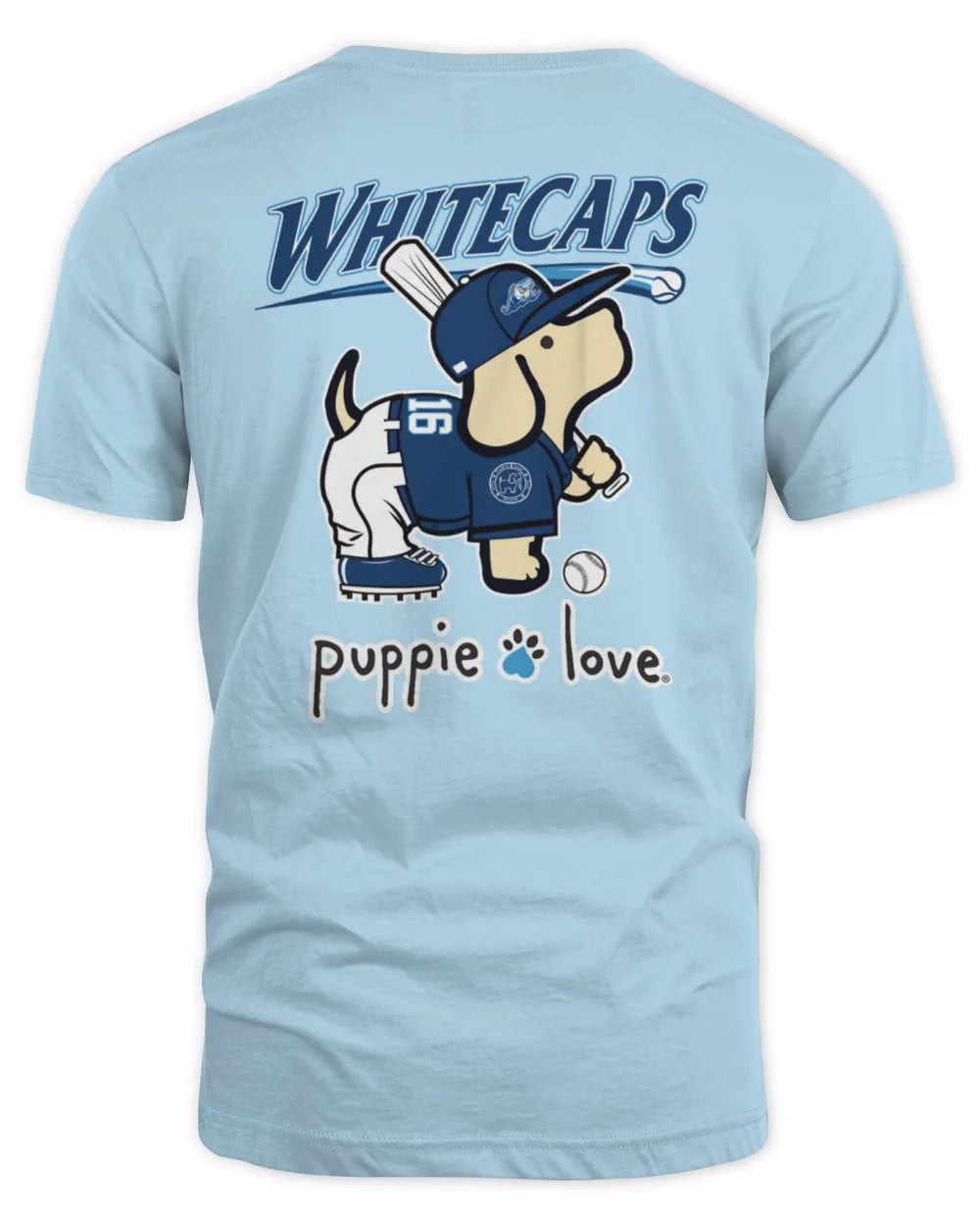Milb X Puppie Love West Michigan Whitecaps Baseball Official Hoodie Sweatshirt