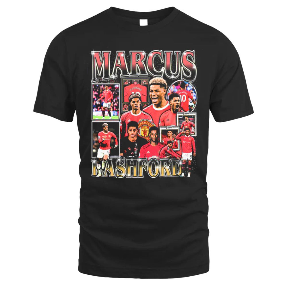 Marcus Rashford Tee, Vintage T-shirt Style