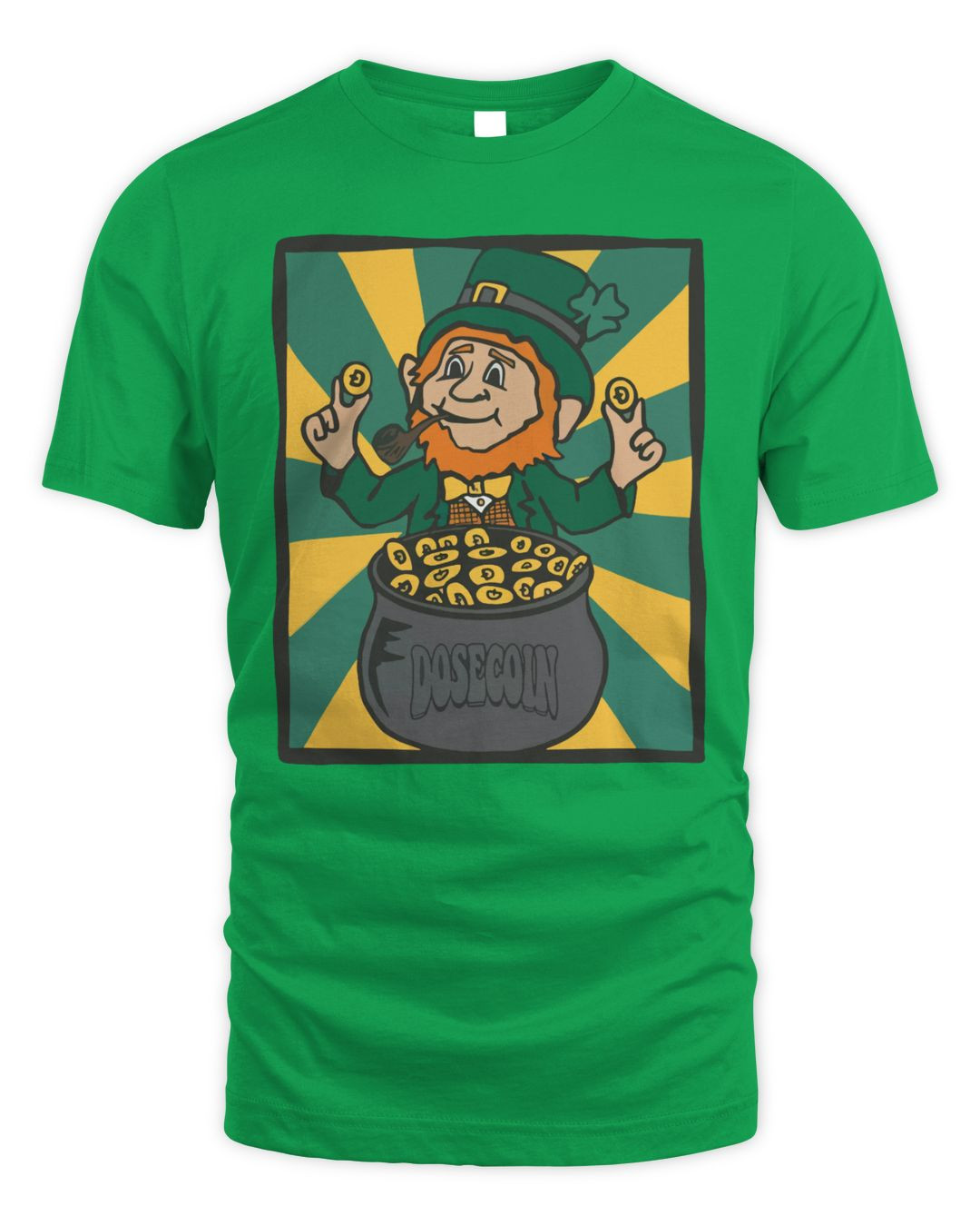 Macrodosing Merch Dosecoin Leprechaun Shirt
