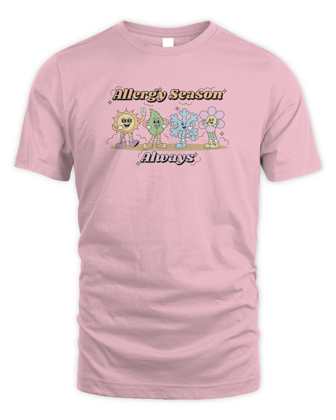 Mia Maples Merch Allergy Season White T-shirt