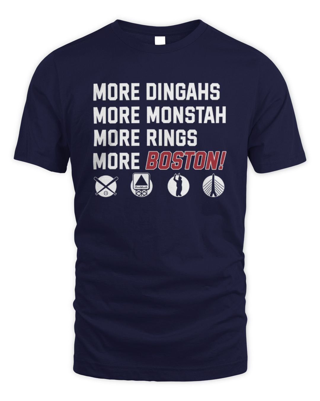 More Boston Baseball Icons T Shirt
