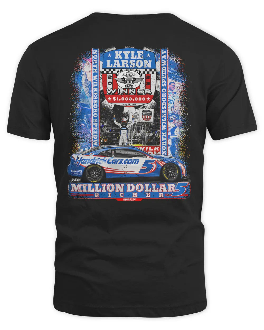 Kyle Larson Merchandise Million Dollars Richer Shirt