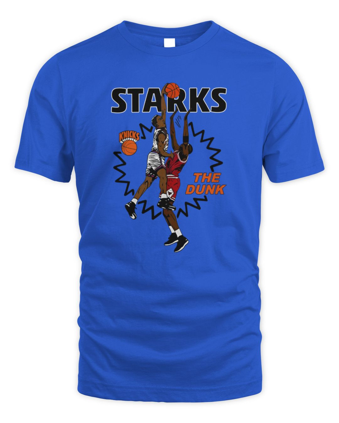 Homage John Starks Dunk Graphic Sweatshirt Hoodie Blue