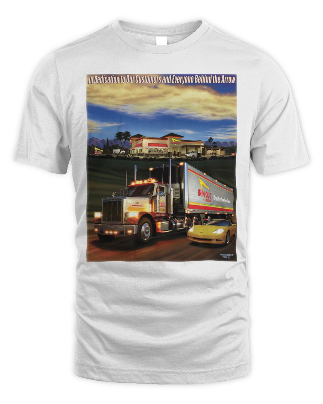 In N Out Merchandise 2006 Behind The Scenes Shirt