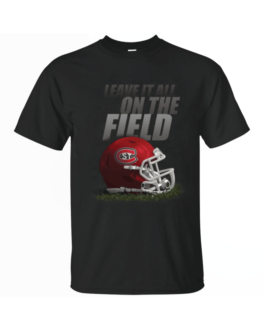 Leave It All On The Field St. Cloud State University Huskies Gridiron T Shirt