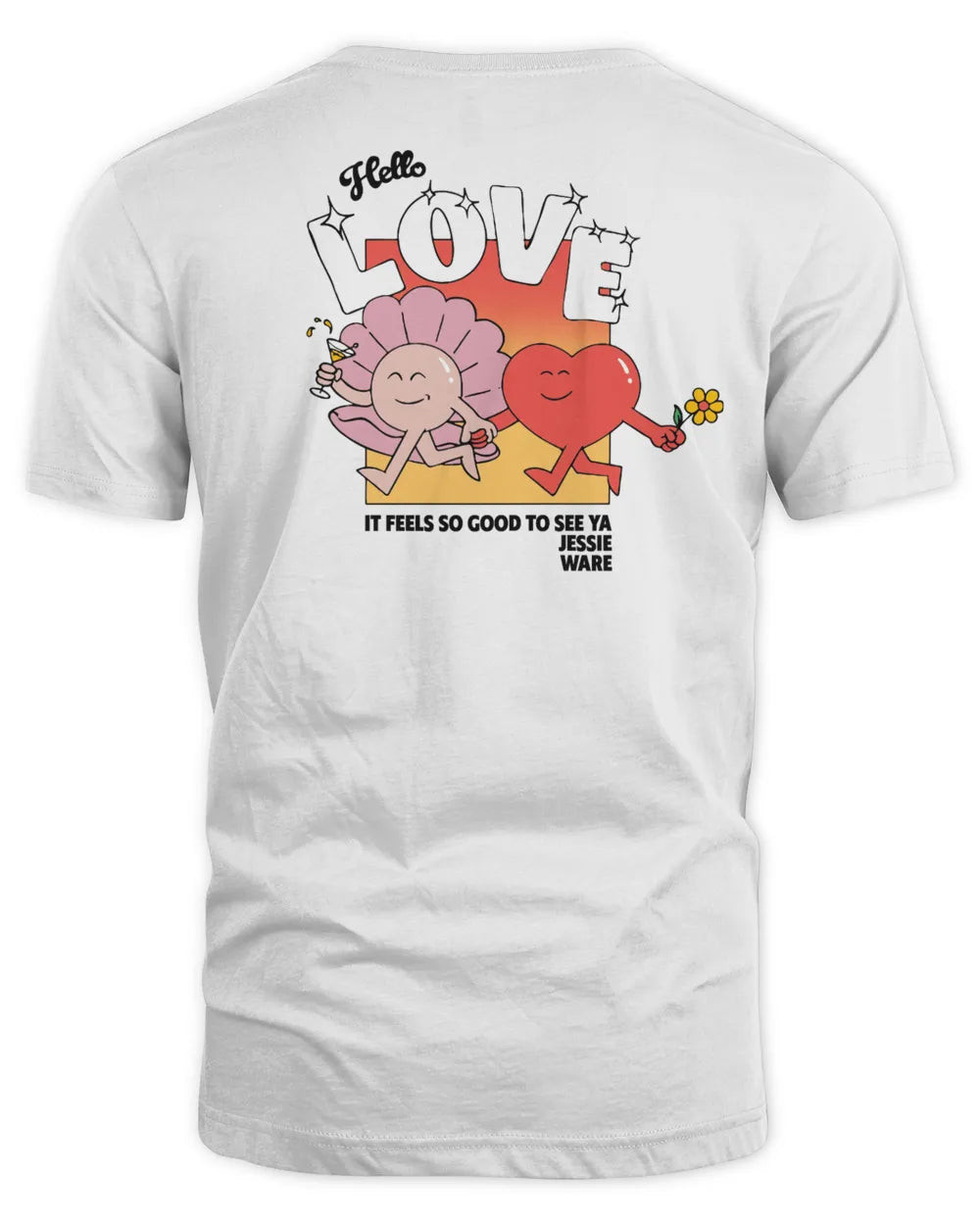 Jessie Ware Merch Hello Love Shirt