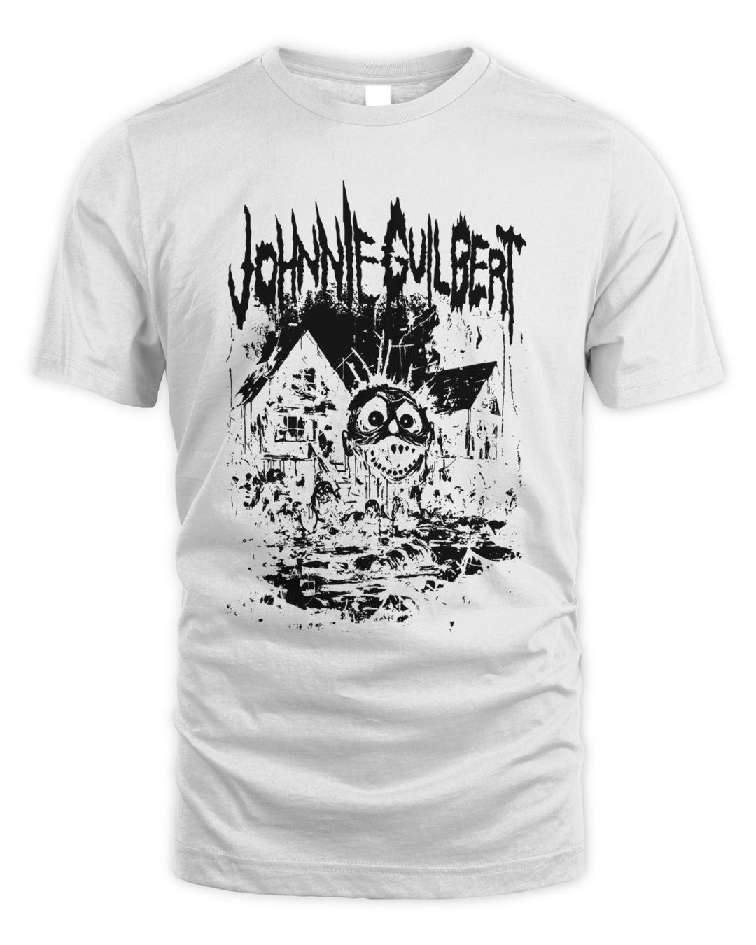 Johnnie Guilbert Merch Haunted House Shirt