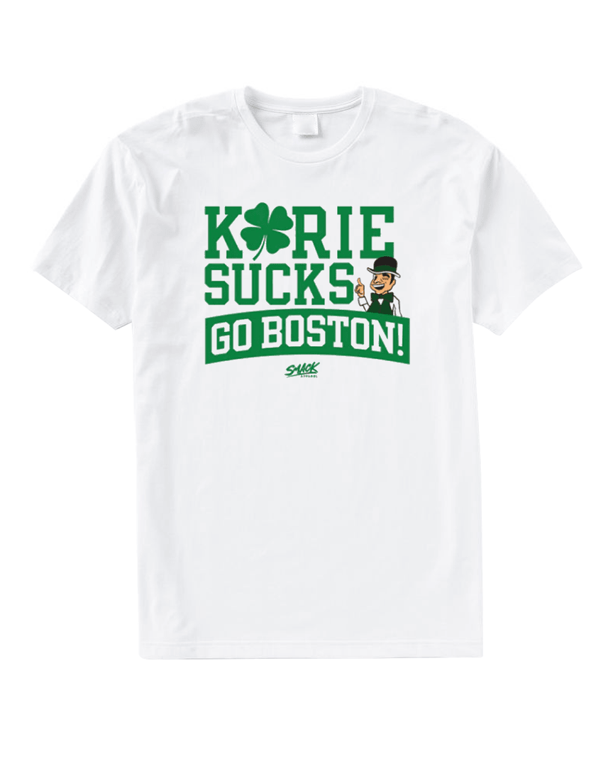 Kyrie Sucks Go Boston T Shirt