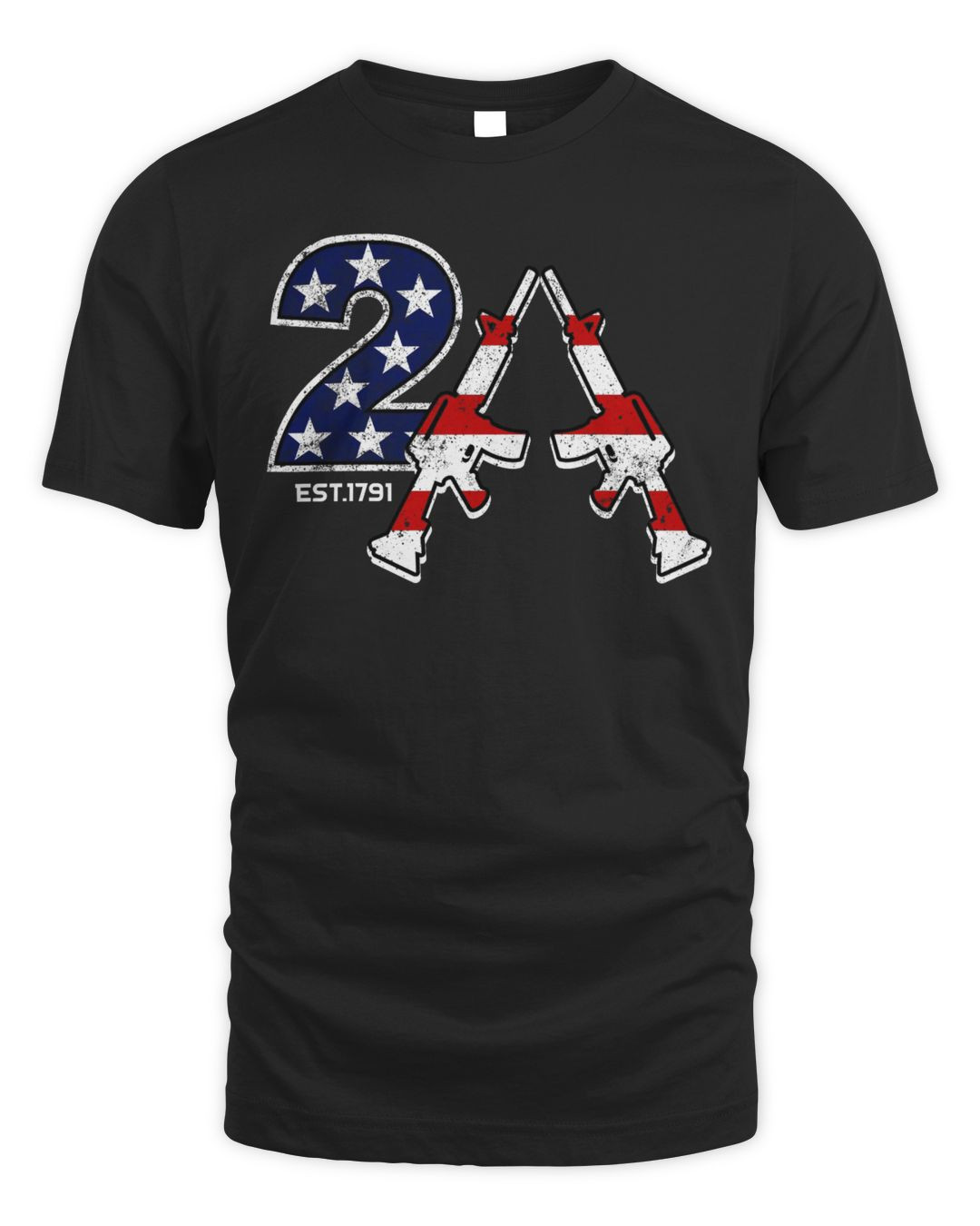 Hodgetwins Merch 2nd Amendment Usa Ar-15 Shirt