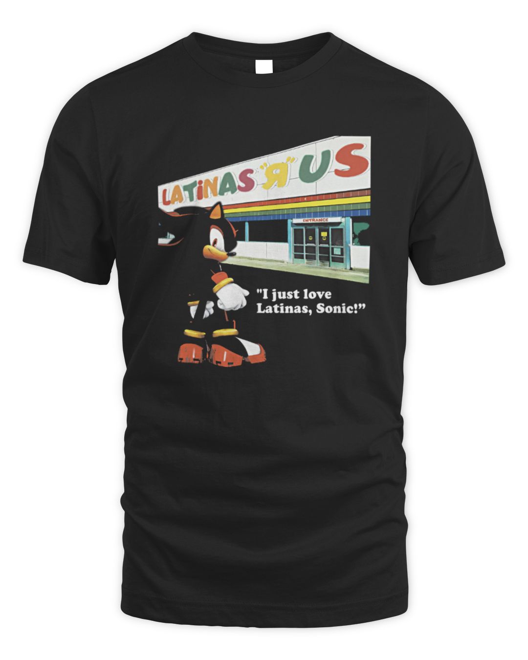 Mamono World Latinas Us I Just Love Latinas Sonic Shirt