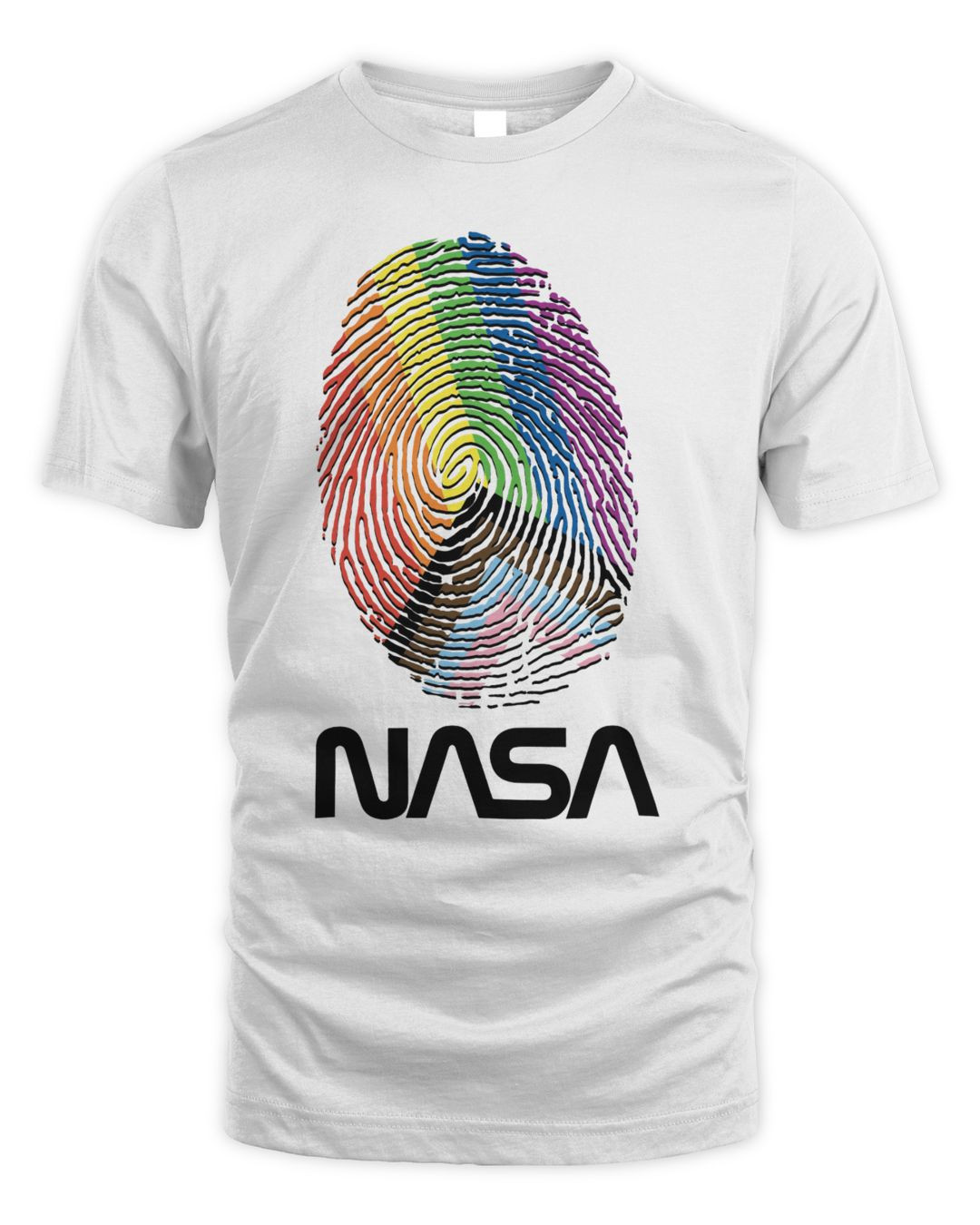 Nasa Merch Worm Logo Shirt
