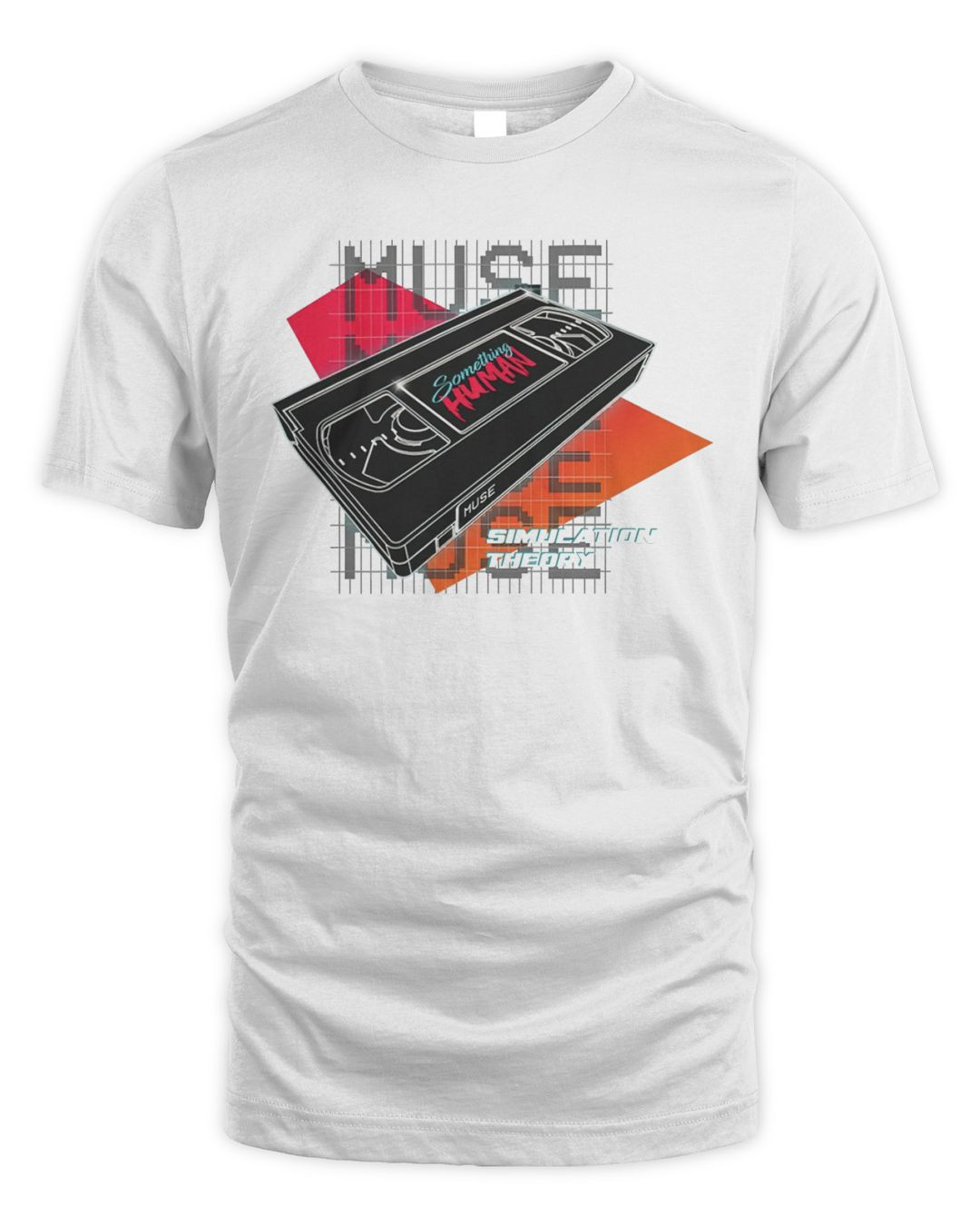 Muse Merch Simulation Vhs Shirt