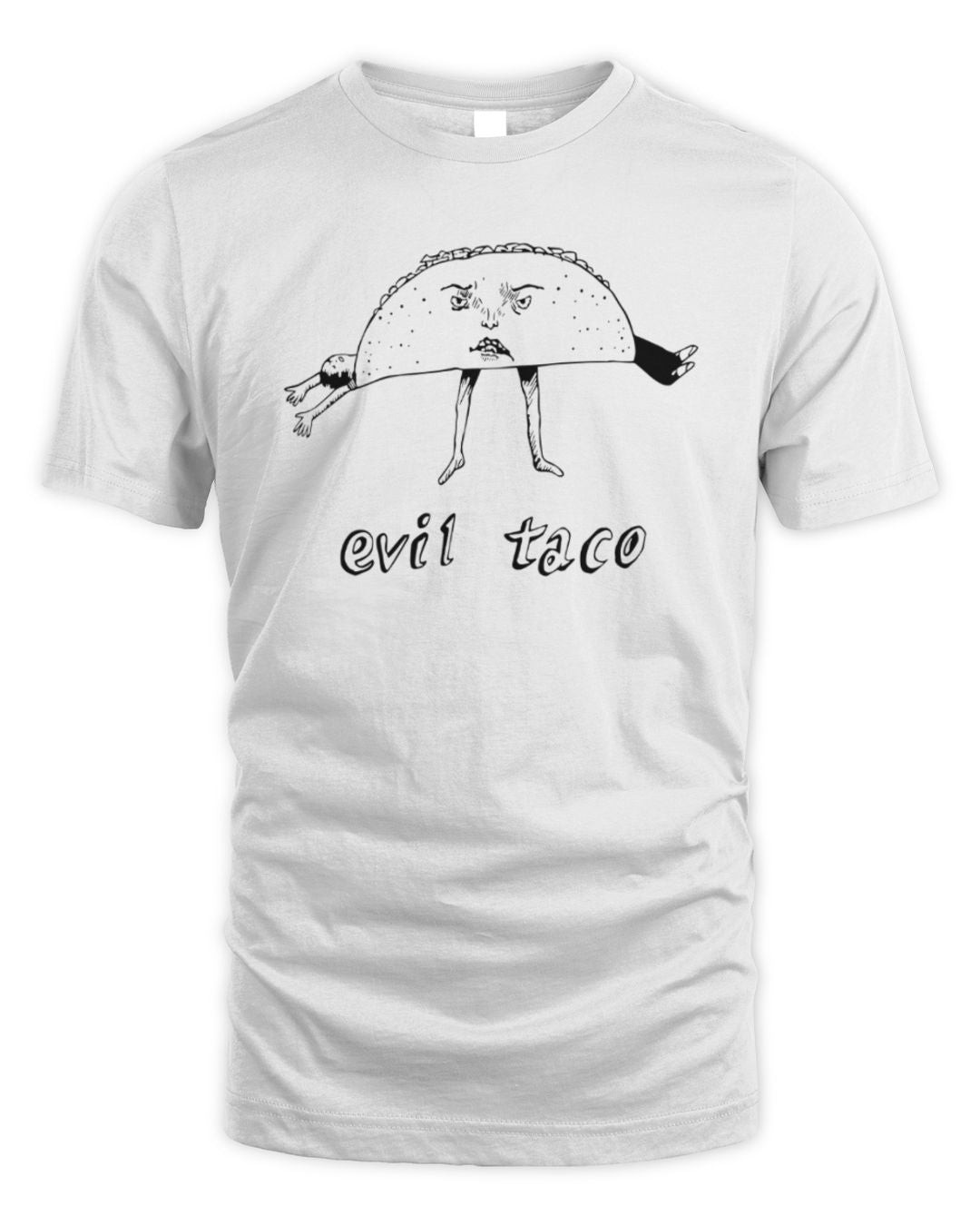 Juno Inspired Evil Taco Pink T-shirts