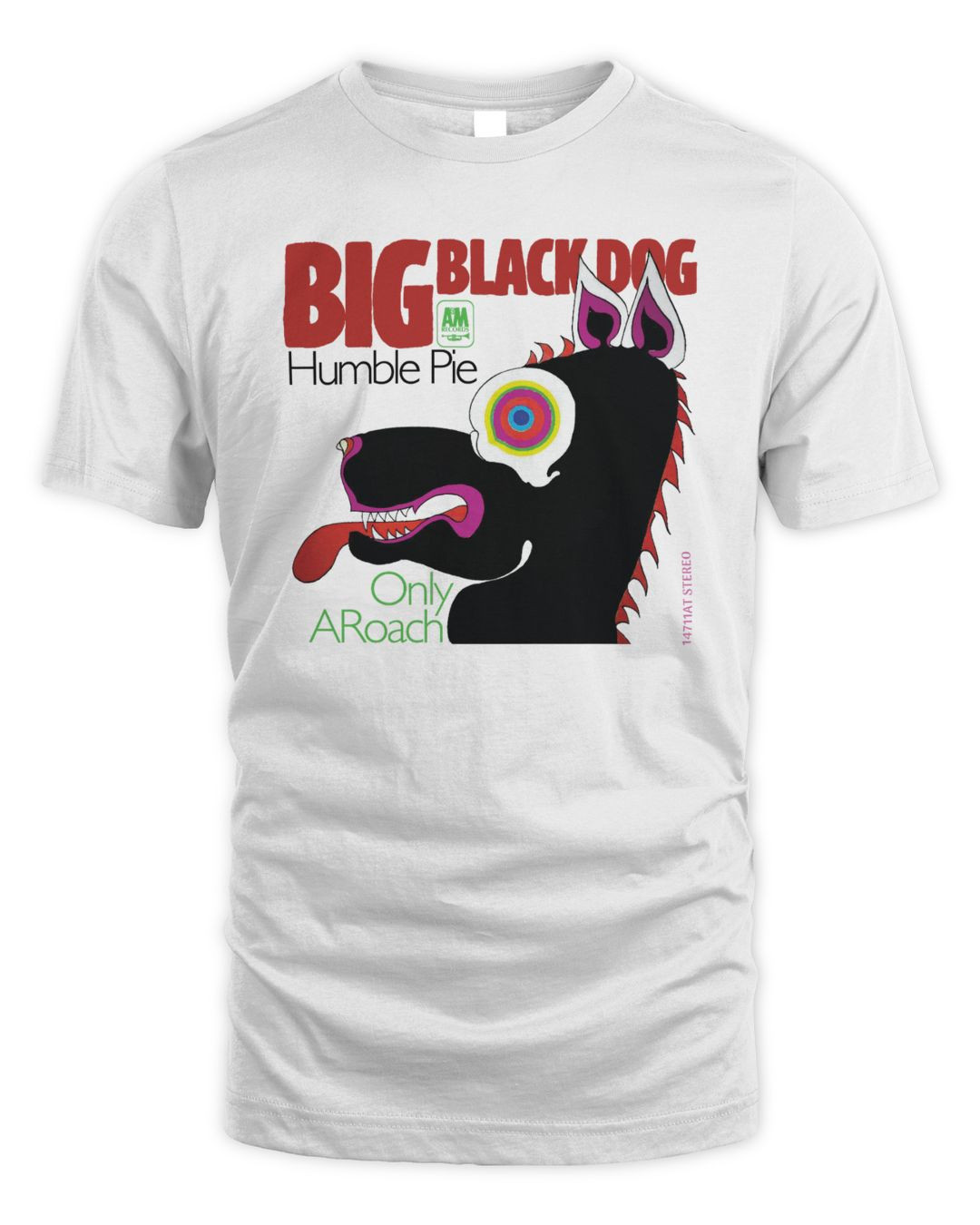 Humble Pie Big Black Dog T-shirt Official