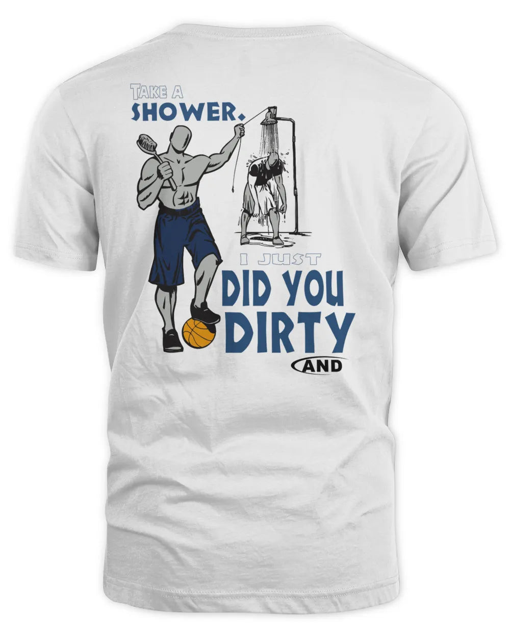Mitchell & Ness X And1 Take A Shower I Just Did You Dirty Shirt