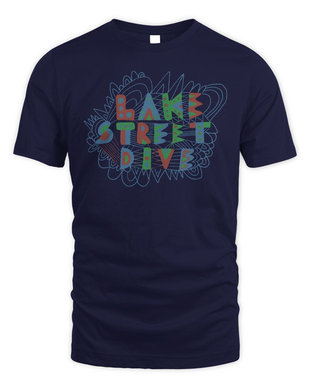 Lake Street Dive Merch Drawing Shirt