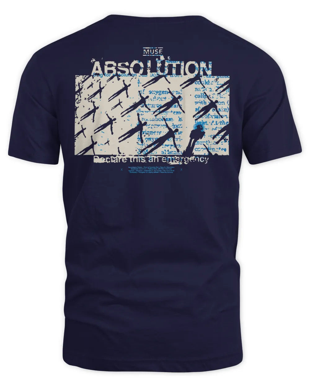 Muse Merch Absolution Xx Emergency Shirt