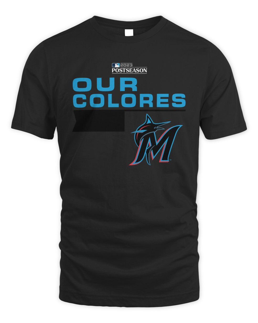 Miami Marlins Heather Charcoal 2023 Postseason Legend Performance Hoodie