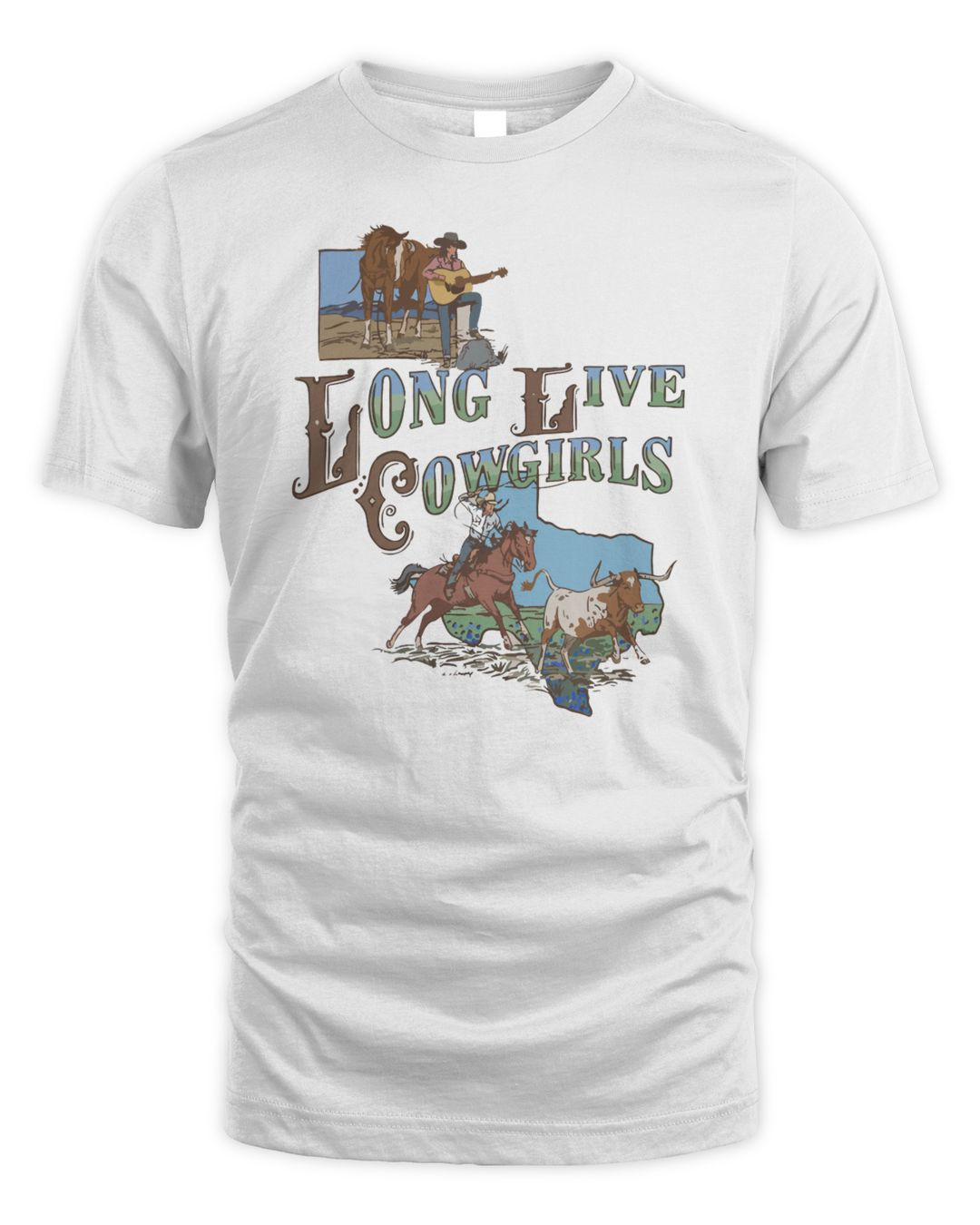 Ian Munsick Merch Long Live Cowgirls Shirt