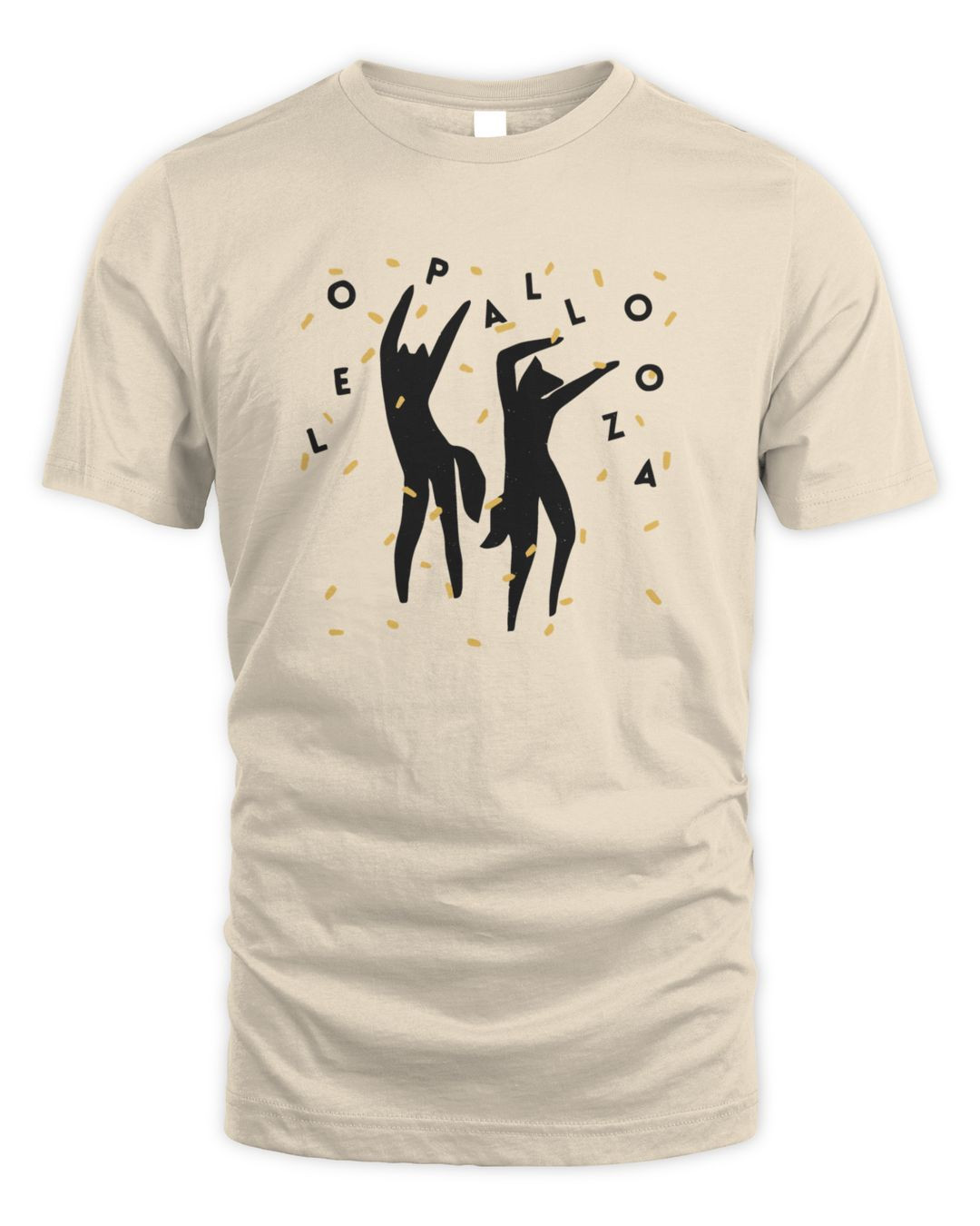 Leopallooza Dancing Foxes Tee