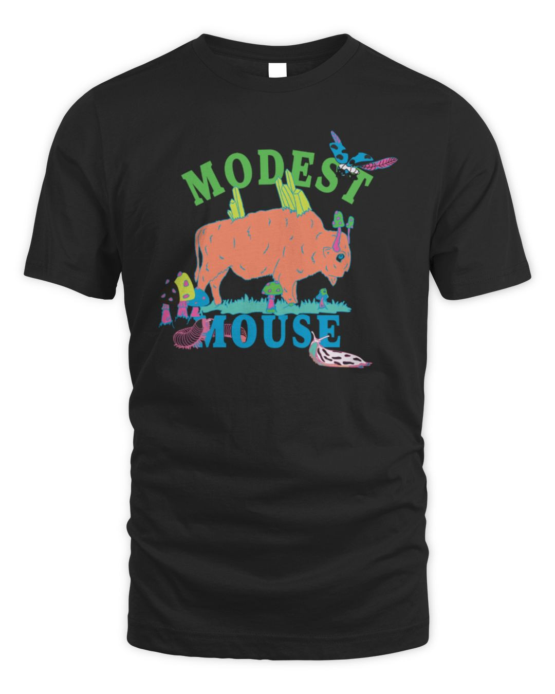 Modest Mouse Shop Bison Hoodie Black