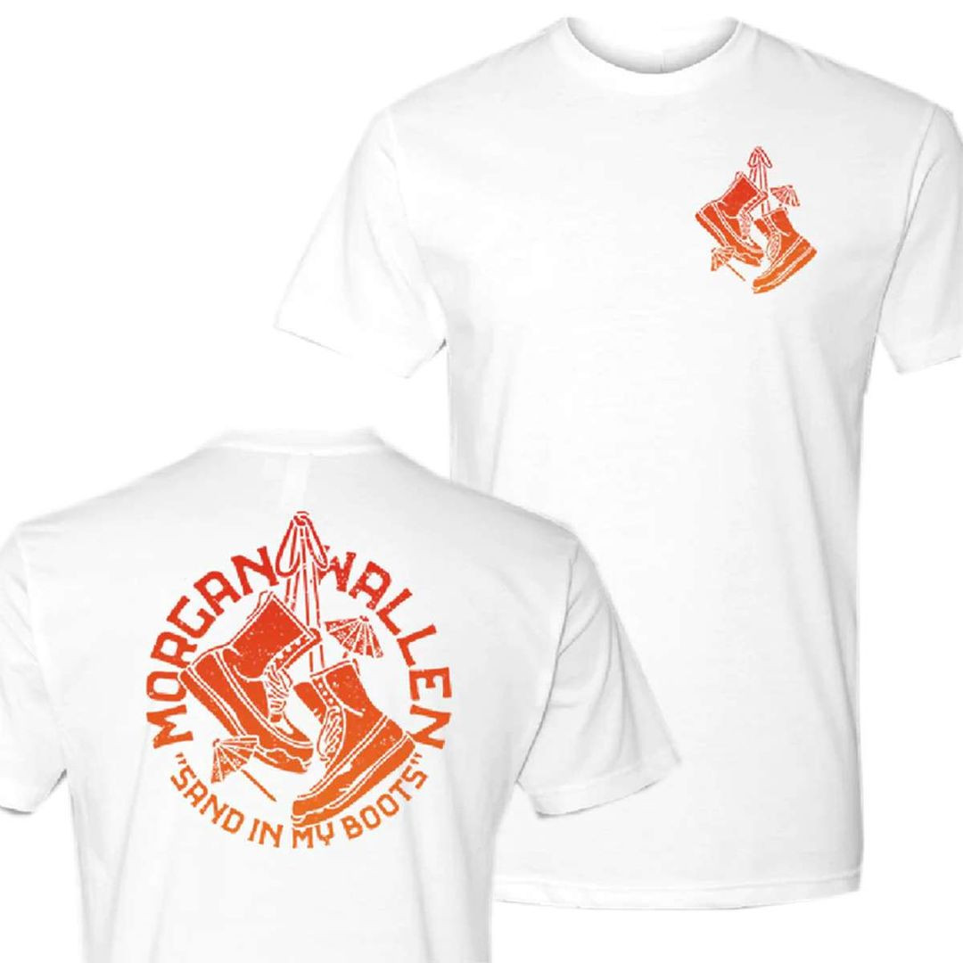 Morgan Wallen White Sand In My Boots Shirt