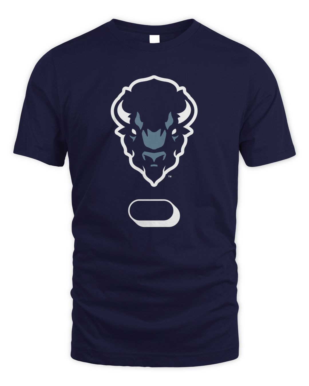 Men's Howard Bison Blue Dri-fit Pill T-shirt