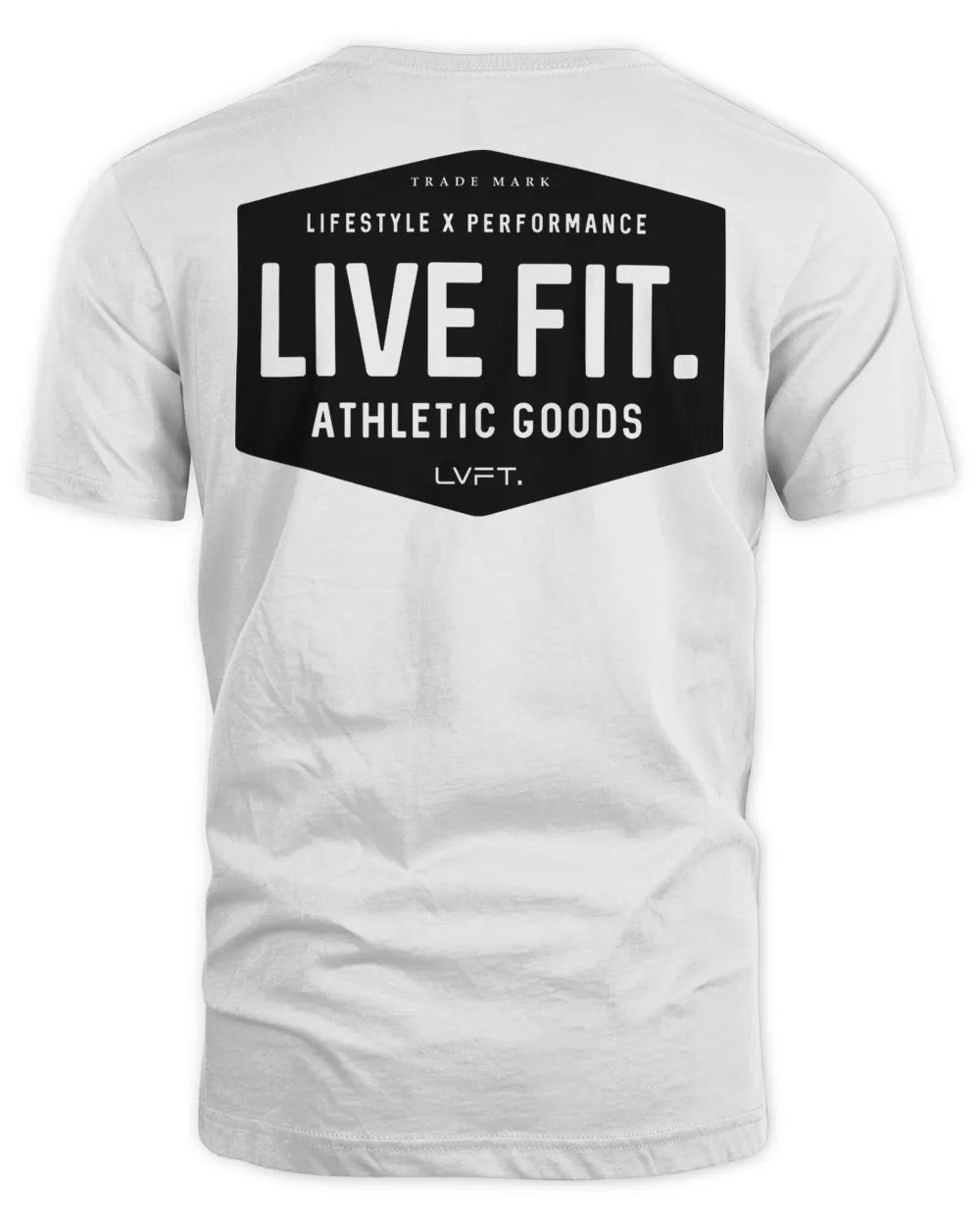 Live Fit Apparel Work Badge T-shirt
