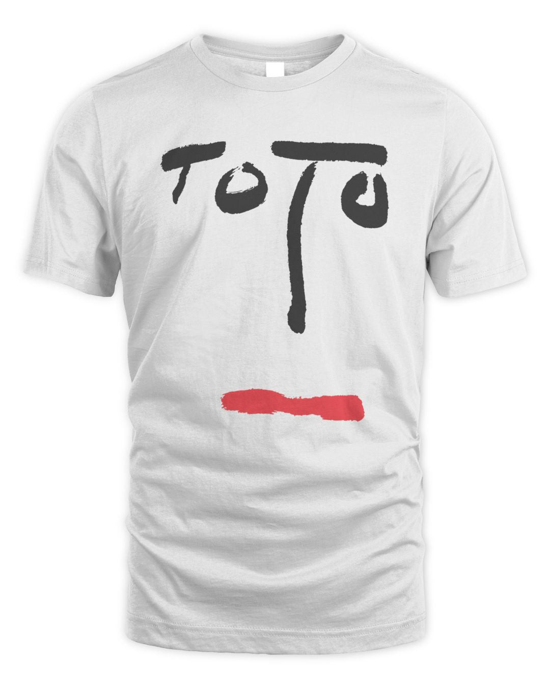 Manhead Merch White Toto Turn Back Graphic T-shirt