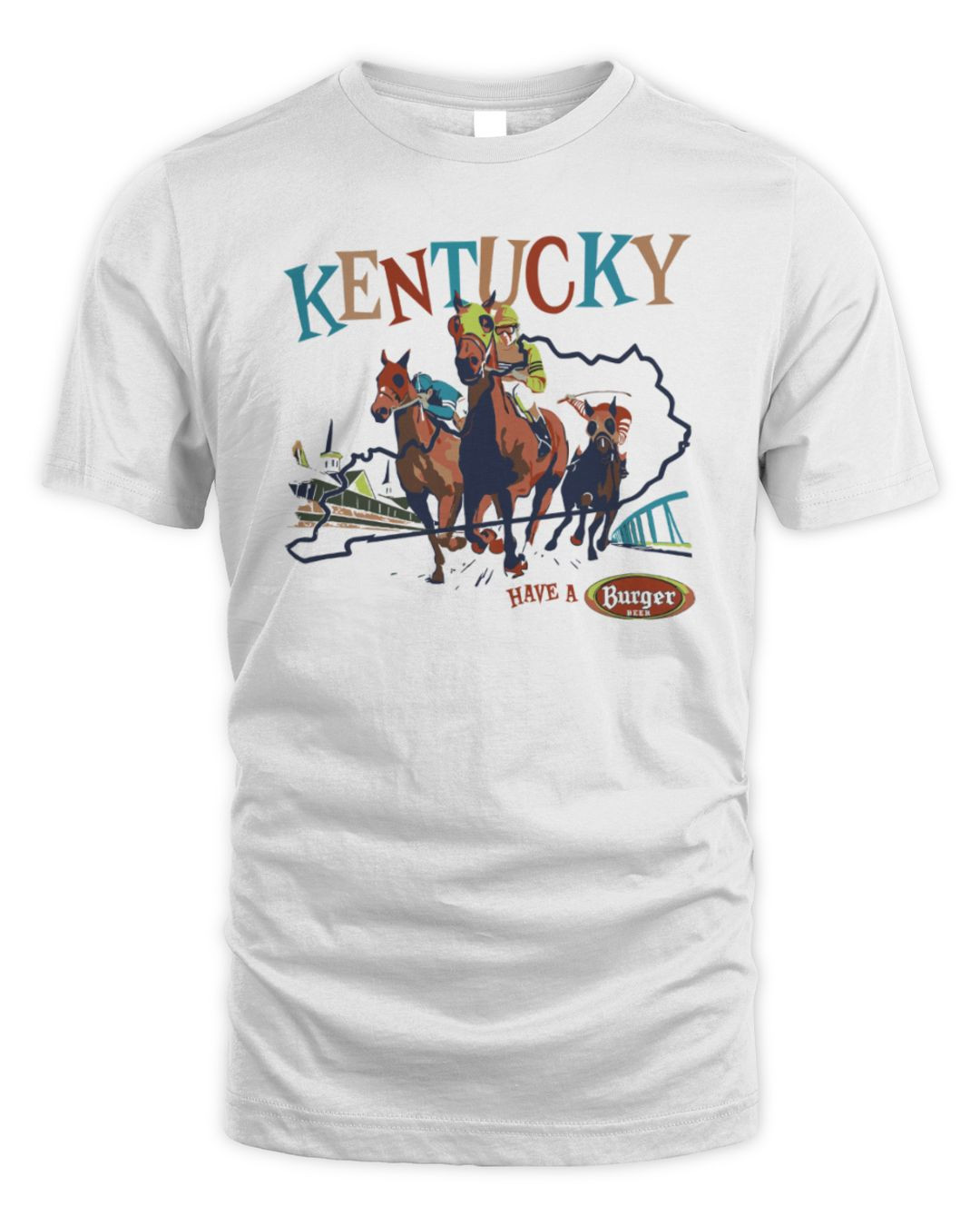 Kentucky Have A Burger Beer T-shirt
