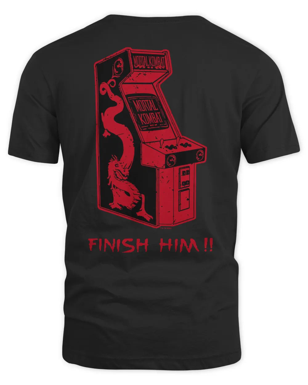Mortal Kombat Merch Finish Him Shirt