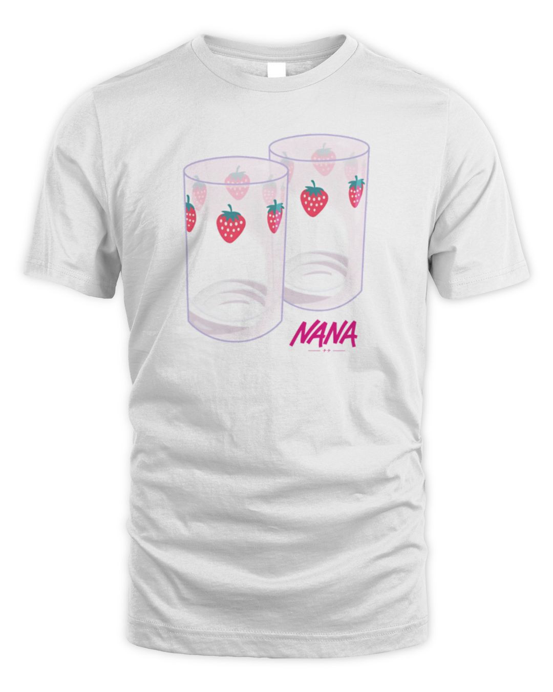 Nana Merch Nana Strawberry Glasses Anime Hoodie Sweatshirt