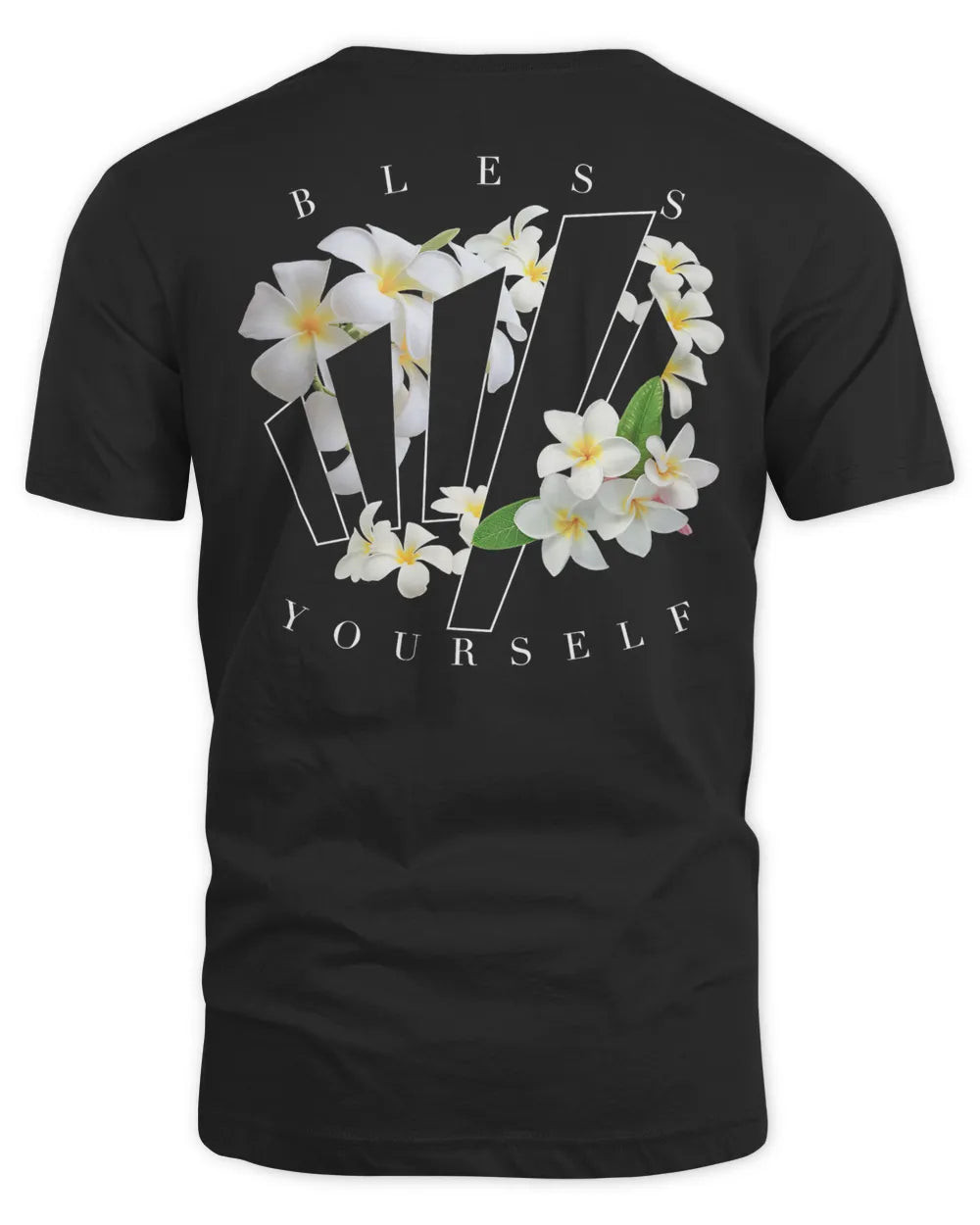 Max Holloway Merch Blessed Yourself Plumeria Shirt