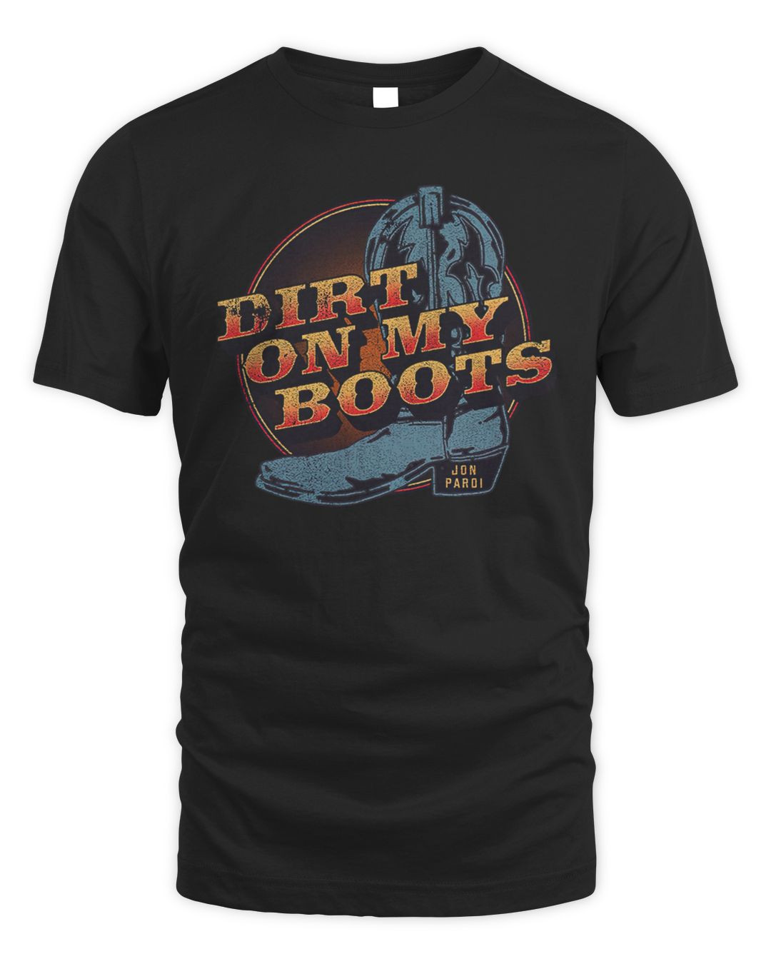 Jon Pardi Merch Dirt On My Boots Shirt