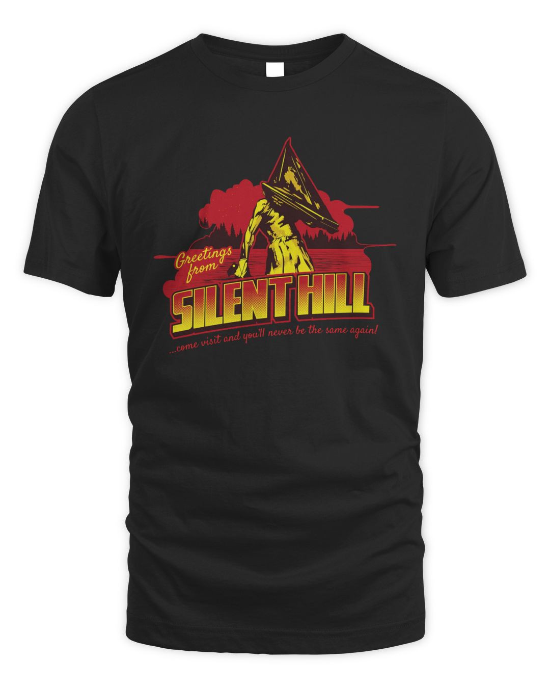 Konami Silent Hill Merch Greetings From Silent Hill Shirt
