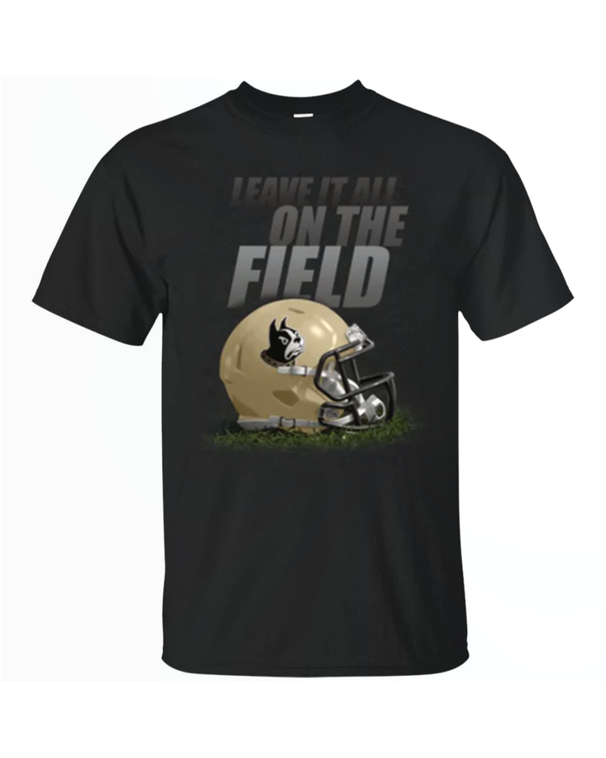 Leave It All On The Field Wofford College Terriers Gridiron T Shirt