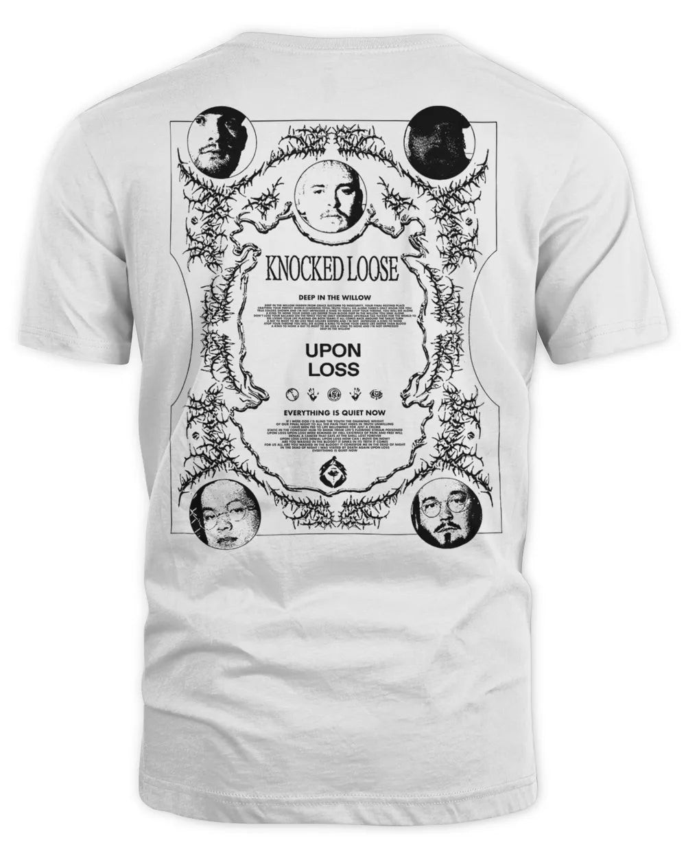 Knocked Loose Merch Upon Loss Wolves Shirt