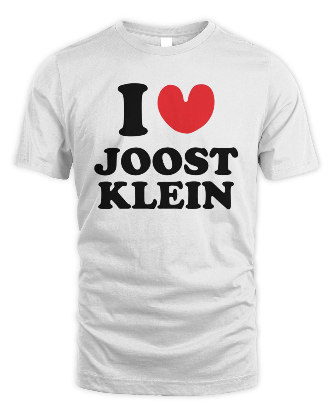 Joost Klein Shop I Love Joost Klein White Merch Hoodie