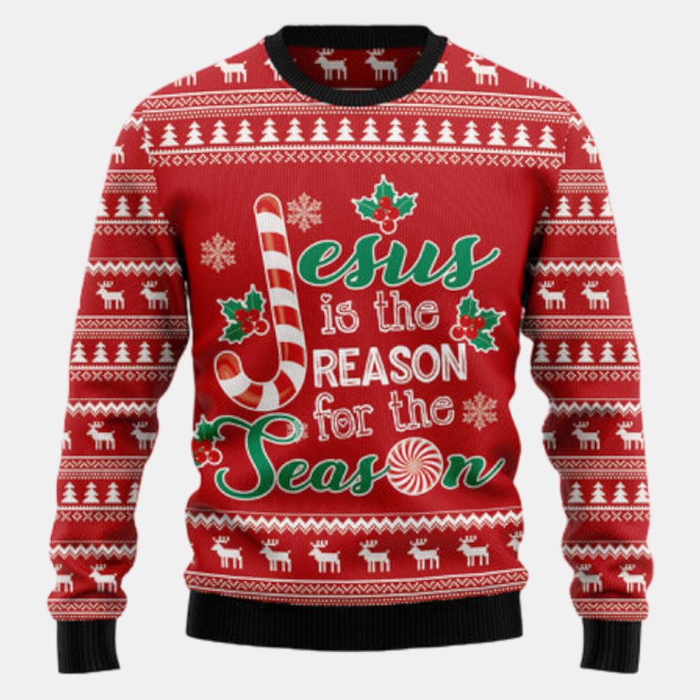 Jesus Is The Reason For The Season Ugly Sweater