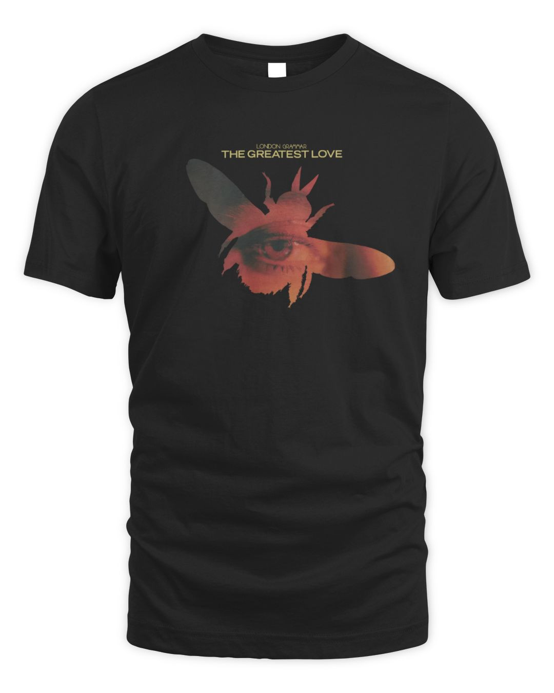 London Grammar The Greatest Love Eye In The Fly Black T-shirt