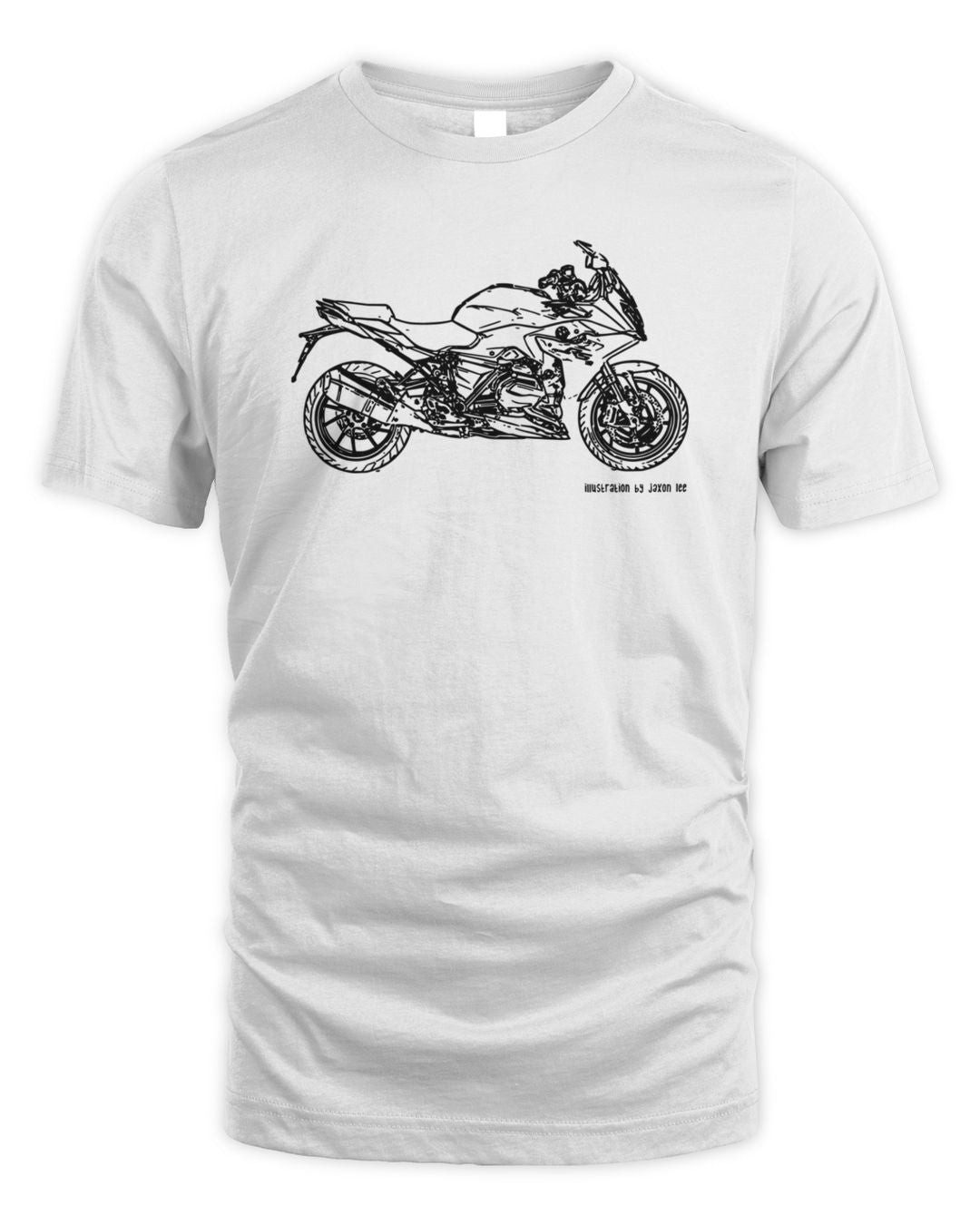 Jl Illustration For A Bmw R1200rs 2017 Motorbike Fan Shirt New