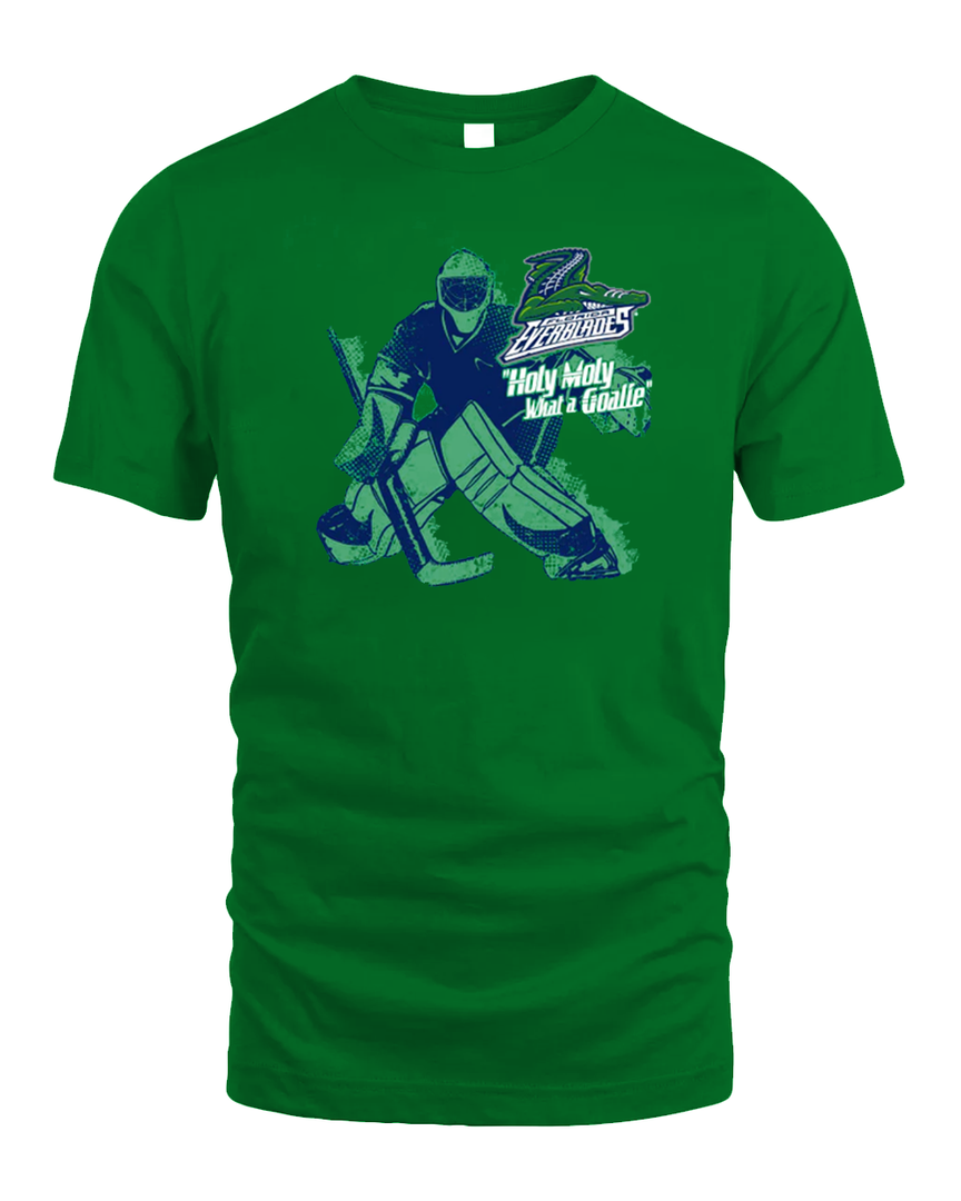 Holy Moly What A Goalie Blades T Shirt