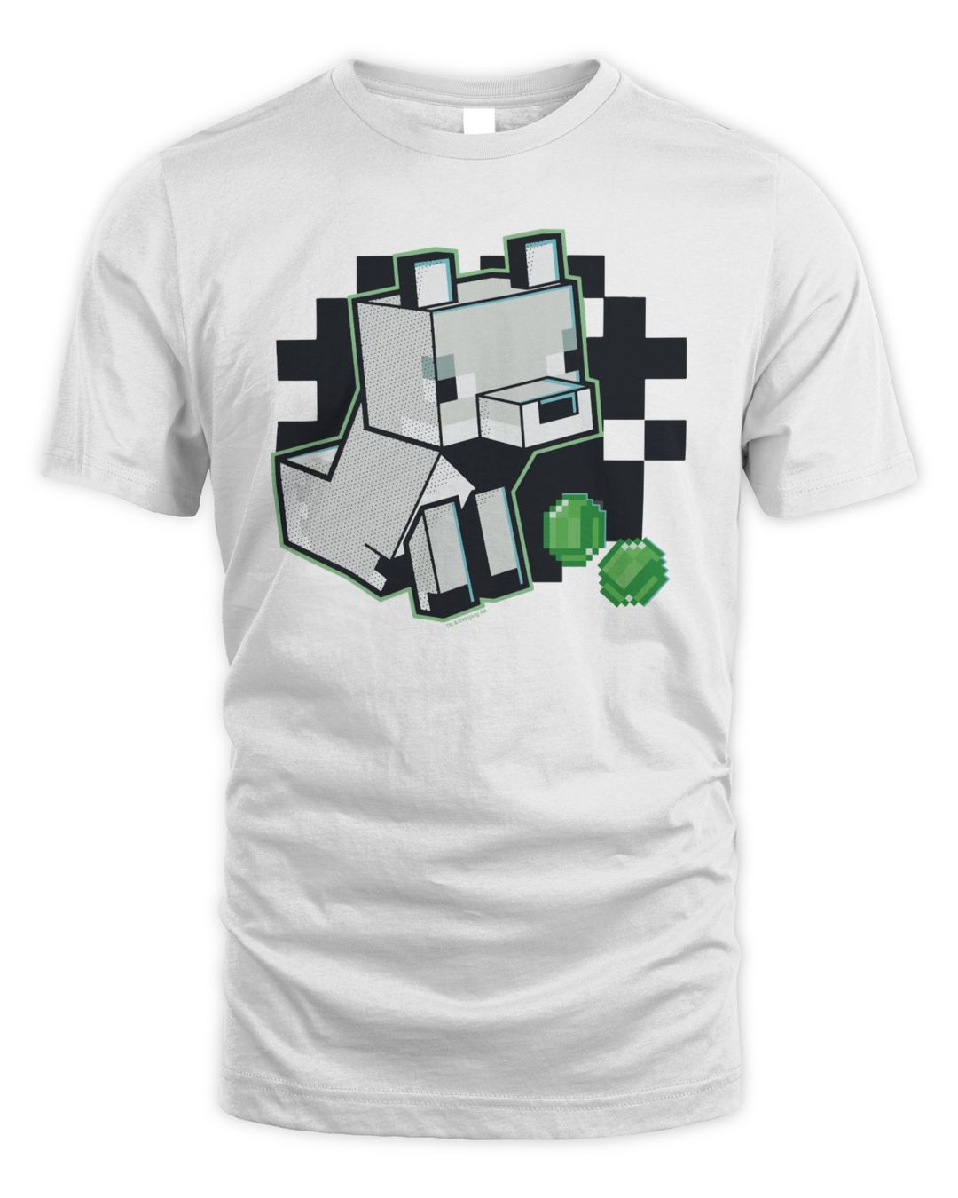 Minecraft Merch Arctic Fox Shirt